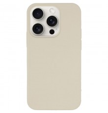 Чохол Silicone Case Full Protective (AA) NO LOGO для Apple iPhone 15 Pro Max (6.7") Бежевий / Antique White