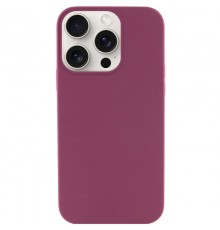 Чохол Silicone Case Full Protective (AA) NO LOGO для Apple iPhone 15 Pro Max (6.7") Бордовий / Plum