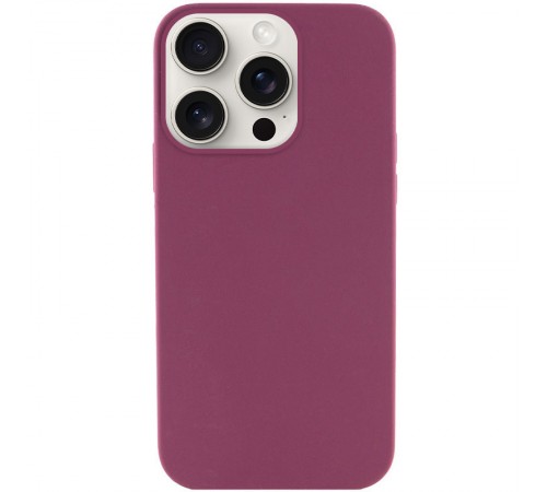 Чохол Silicone Case Full Protective (AA) NO LOGO для Apple iPhone 15 Pro Max (6.7") Бордовий / Plum Чохол Silicone Case Full Protective (AA) NO LOGO для Apple iPhone 15 Pro Max (6.7") Бордовий / Plum