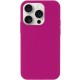 Чохол Silicone Case Full Protective (AA) NO LOGO для Apple iPhone 15 Pro Max (6.7") Малиновий / Dragon Fruit