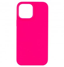 Чохол Silicone Case Full Protective (AA) NO LOGO для Apple iPhone 15 Pro Max (6.7") Рожевий / Barbie pink