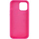 Чохол Silicone Case Full Protective (AA) NO LOGO для Apple iPhone 15 Pro Max (6.7") Рожевий / Barbie pink