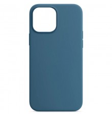 Чохол Silicone Case Full Protective (AA) NO LOGO для Apple iPhone 15 Pro Max (6.7") Синій / Blue Jay