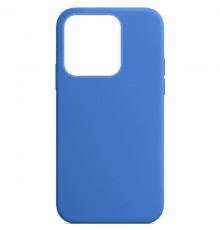 Чохол Silicone Case Full Protective (AA) NO LOGO для Apple iPhone 15 Pro Max (6.7") Синій / Capri Blue