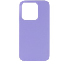 Чохол Silicone Case Full Protective (AA) NO LOGO для Apple iPhone 15 Pro Max (6.7") Бузковий / Dasheen