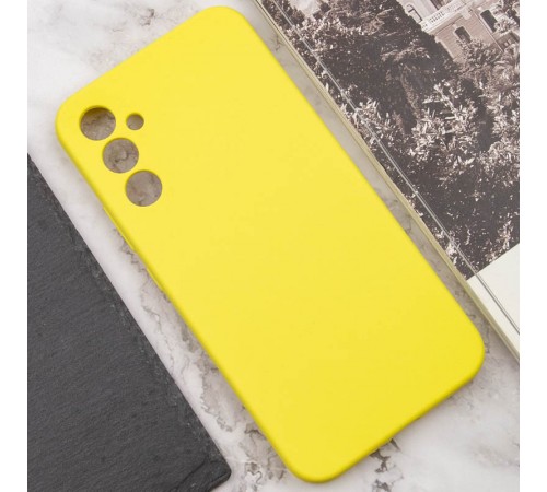 Чохол Silicone Cover Lakshmi Full Camera (AAA) для Samsung Galaxy A05s Жовтий / Yellow Чохол Silicone Cover Lakshmi Full Camera (AAA) для Samsung Galaxy A05s Жовтий / Yellow