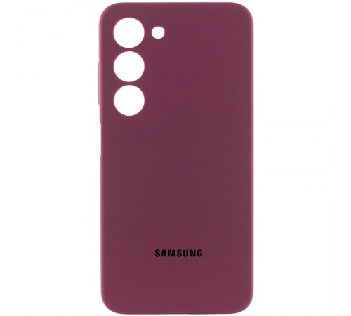 Чохол Silicone Cover Lakshmi Full Camera (AAA) для Samsung Galaxy A05s Бордовий / Plum Чохол Silicone Cover Lakshmi Full Camera (AAA) для Samsung Galaxy A05s Бордовий / Plum