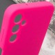 Чохол Silicone Cover Lakshmi Full Camera (AAA) для Samsung Galaxy A05s Рожевий / Barbie pink