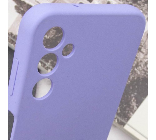Чохол Silicone Cover Lakshmi Full Camera (AAA) для Samsung Galaxy A05s Бузковий / Dasheen Чохол Silicone Cover Lakshmi Full Camera (AAA) для Samsung Galaxy A05s Бузковий / Dasheen