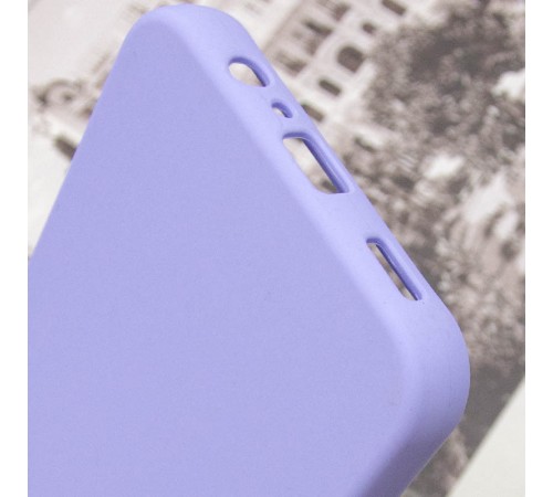 Чохол Silicone Cover Lakshmi Full Camera (AAA) для Samsung Galaxy A05s Бузковий / Dasheen Чохол Silicone Cover Lakshmi Full Camera (AAA) для Samsung Galaxy A05s Бузковий / Dasheen