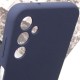 Чохол Silicone Cover Lakshmi Full Camera (AAA) для Samsung Galaxy A05s Темно-синій / Midnight blue