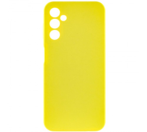 Чохол Silicone Cover Lakshmi Full Camera (AAA) для Samsung Galaxy A25 5G Жовтий / Yellow