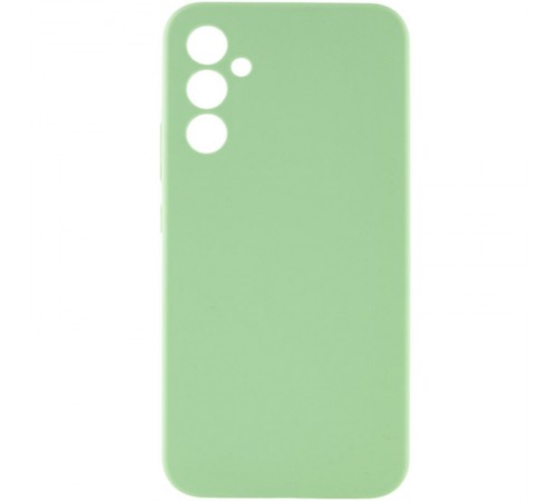 Чохол Silicone Cover Lakshmi Full Camera (AAA) для Samsung Galaxy A55 М'ятний / Mint Чохол Silicone Cover Lakshmi Full Camera (AAA) для Samsung Galaxy A55 М'ятний / Mint