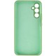 Чохол Silicone Cover Lakshmi Full Camera (AAA) для Samsung Galaxy A55 М'ятний / Mint
