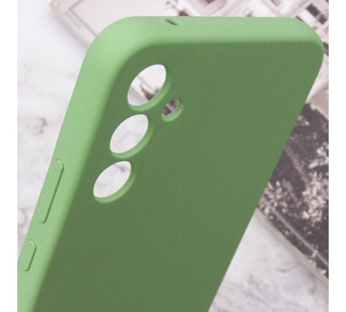 Чохол Silicone Cover Lakshmi Full Camera (AAA) для Samsung Galaxy A55 М'ятний / Mint Чохол Silicone Cover Lakshmi Full Camera (AAA) для Samsung Galaxy A55 М'ятний / Mint