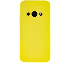 Чохол Silicone Cover Lakshmi Full Camera (AAA) для Xiaomi Redmi A3 Жовтий / Yellow