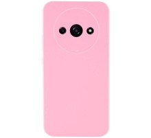 Чохол Silicone Cover Lakshmi Full Camera (AAA) для Xiaomi Redmi A3 Рожевий / Light pink