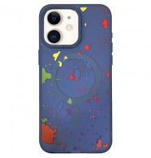 Чохол TPU+PC Flush with MagSafe для Apple iPhone 11 (6.1") Dark blue