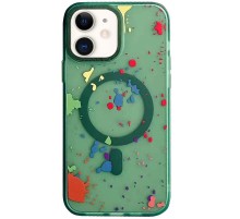 Чохол TPU+PC Flush with MagSafe для Apple iPhone 11 (6.1") Dark green