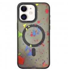 Чохол TPU+PC Flush with MagSafe для Apple iPhone 11 (6.1") Titanium black