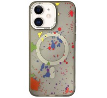 Чохол TPU+PC Flush with MagSafe для Apple iPhone 11 (6.1") Titanium grey