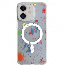 Чохол TPU+PC Flush with MagSafe для Apple iPhone 11 (6.1") White