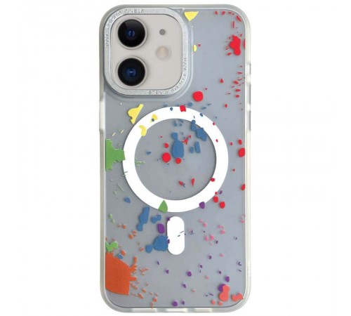 Чохол TPU+PC Flush with MagSafe для Apple iPhone 11 (6.1") White Чохол TPU+PC Flush with MagSafe для Apple iPhone 11 (6.1") White