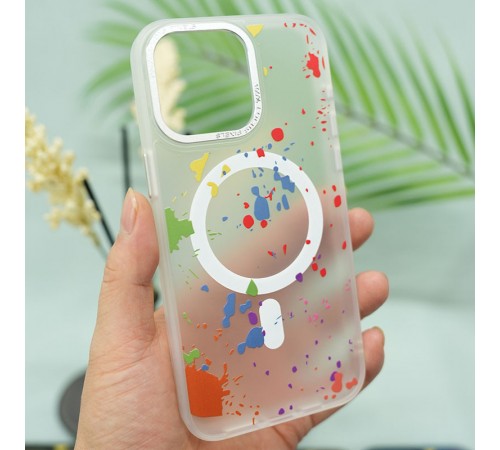 Чохол TPU+PC Flush with MagSafe для Apple iPhone 11 (6.1") White Чохол TPU+PC Flush with MagSafe для Apple iPhone 11 (6.1") White