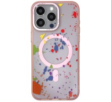 Чохол TPU+PC Flush with MagSafe для Apple iPhone 12 Pro / 12 (6.1") Baby pink
