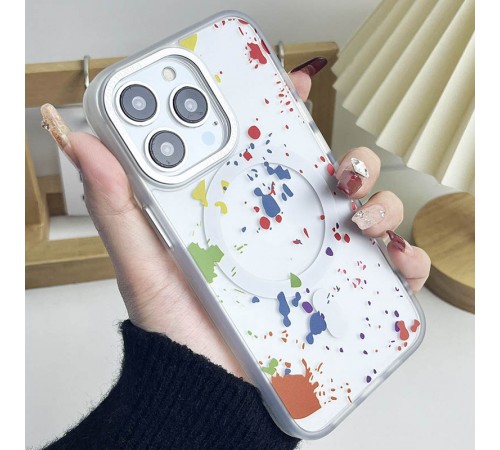 Чохол TPU+PC Flush with MagSafe для Apple iPhone 12 Pro Max (6.7") White Чохол TPU+PC Flush with MagSafe для Apple iPhone 12 Pro Max (6.7") White