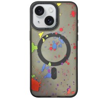 Чохол TPU+PC Flush with MagSafe для Apple iPhone 13 (6.1") Titanium black