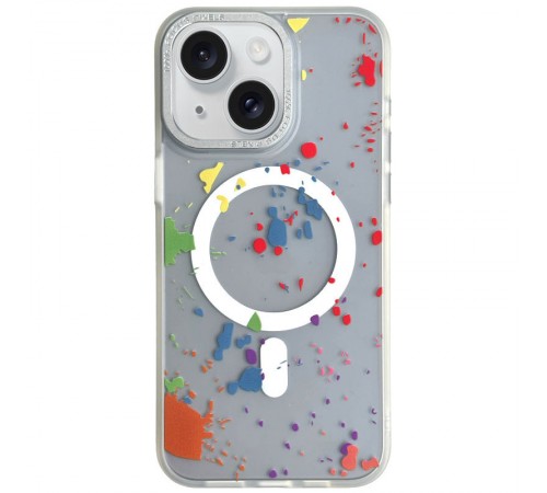 Чохол TPU+PC Flush with MagSafe для Apple iPhone 13 (6.1") White Чохол TPU+PC Flush with MagSafe для Apple iPhone 13 (6.1") White