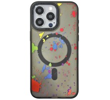 Чохол TPU+PC Flush with MagSafe для Apple iPhone 14 Pro (6.1") Titanium black