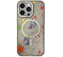 Чохол TPU+PC Flush with MagSafe для Apple iPhone 14 Pro Max (6.7") Titanium grey