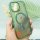 Чохол TPU+PC Flush with MagSafe для Apple iPhone 15 Pro (6.1") Dark green