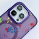 Чохол TPU+PC Flush with MagSafe для Apple iPhone 15 Pro (6.1") Dark purple