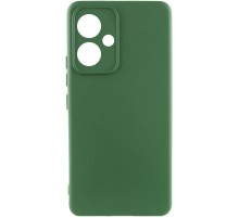 Чохол Silicone Cover Lakshmi Full Camera (AA) для Xiaomi Redmi 13 4G / Poco M6 4G Зелений / Dark green