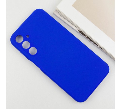 Чохол Silicone Cover Lakshmi Full Camera (AA) для Samsung Galaxy A25 5G Синій / Iris Чохол Silicone Cover Lakshmi Full Camera (AA) для Samsung Galaxy A25 5G Синій / Iris