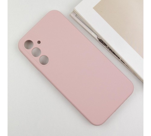 Чохол Silicone Cover Lakshmi Full Camera (AA) для Samsung Galaxy A35 Рожевий / Pink Sand Чохол Silicone Cover Lakshmi Full Camera (AA) для Samsung Galaxy A35 Рожевий / Pink Sand