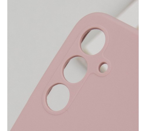 Чохол Silicone Cover Lakshmi Full Camera (AA) для Samsung Galaxy A35 Рожевий / Pink Sand Чохол Silicone Cover Lakshmi Full Camera (AA) для Samsung Galaxy A35 Рожевий / Pink Sand