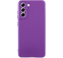 Чохол Silicone Cover Lakshmi Full Camera (AA) для Samsung Galaxy S22 Фіолетовий / Purple