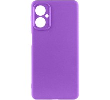 Чохол Silicone Cover Lakshmi Full Camera (AA) для Motorola Moto G14 Фіолетовий / Purple