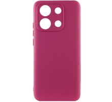 Чохол Silicone Cover Lakshmi Full Camera (AA) для Xiaomi Redmi Note 13 4G Бордовий / Marsala