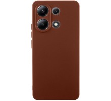 Чохол Silicone Cover Lakshmi Full Camera (AA) для Xiaomi Redmi Note 13 4G Коричневий / Brown