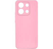Чохол Silicone Cover Lakshmi Full Camera (AA) для Xiaomi Redmi Note 13 4G Рожевий / Pink