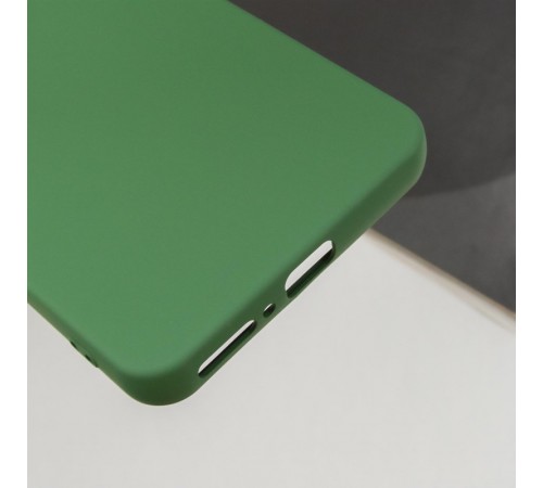 Чохол Silicone Cover Lakshmi Full Camera (AA) для Xiaomi Redmi Note 13 4G Зелений / Dark green