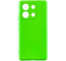 Чохол Silicone Cover Lakshmi Full Camera (AA) для Xiaomi Poco X6 Pro Салатовий / Neon Green