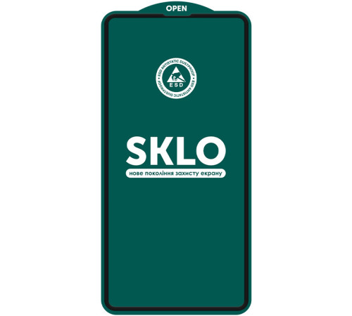Захисне скло SKLO 5D (тех.пак) для Apple iPhone 16 Pro Max (6.9") Чорний