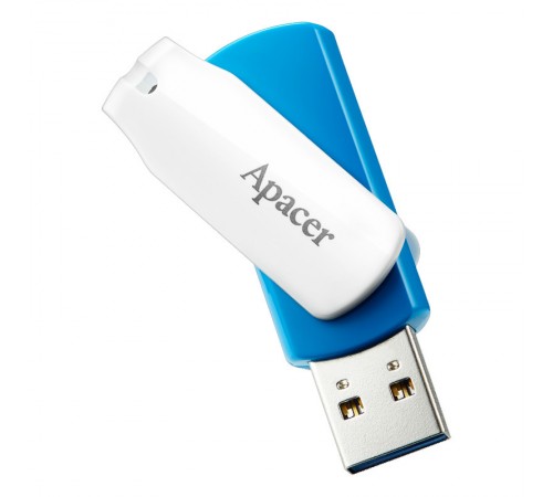 Флеш накопичувач Apacer USB 3.2 Gen1 AH357 128GB Blue / White Флеш накопичувач Apacer USB 3.2 Gen1 AH357 128GB Blue / White