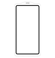 Захисне скло SKLO 5D (тех.пак) для Oppo Reno 11 F / 8 Pro Чорний
